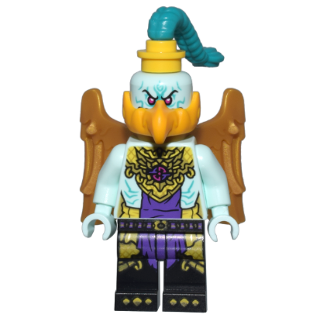 Lego The Golden 80045 80046 Winged Eagle Pearl Gold Wings Monkie