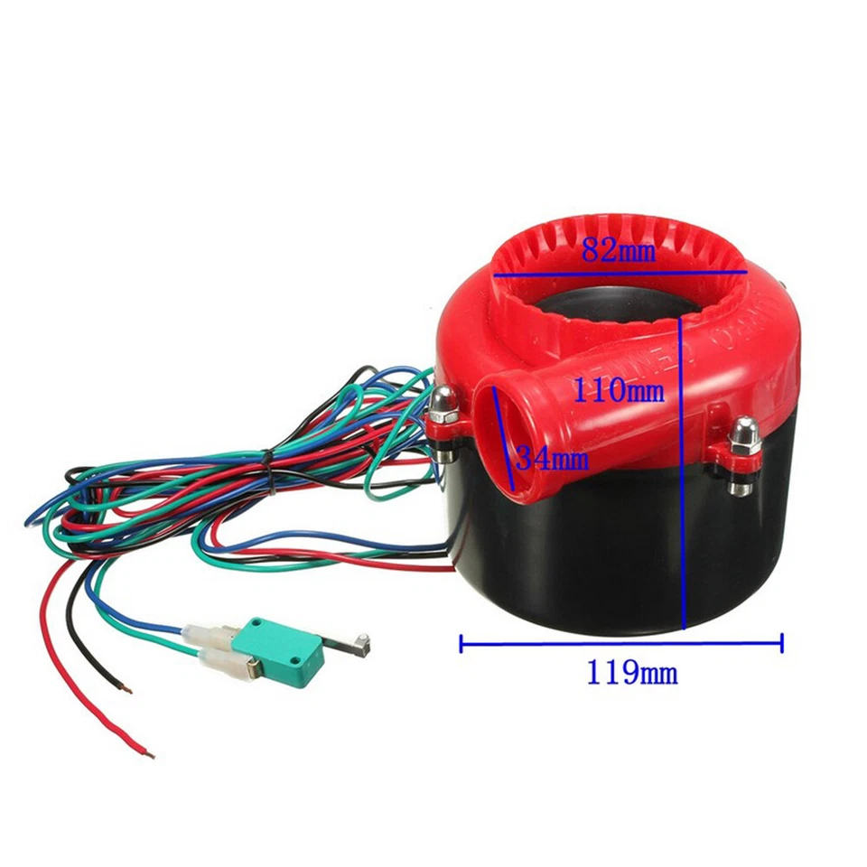 Simulador de sonido electrónico soplado hooter de volteo de coche BOV H8B2 Foto 2 de 4