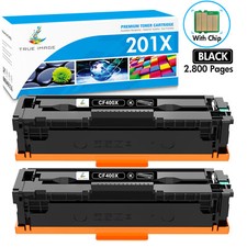 2x Black Toner Compatible for HP 201X CF400X LaserJet Pro MFP M277dw M277 M252dw