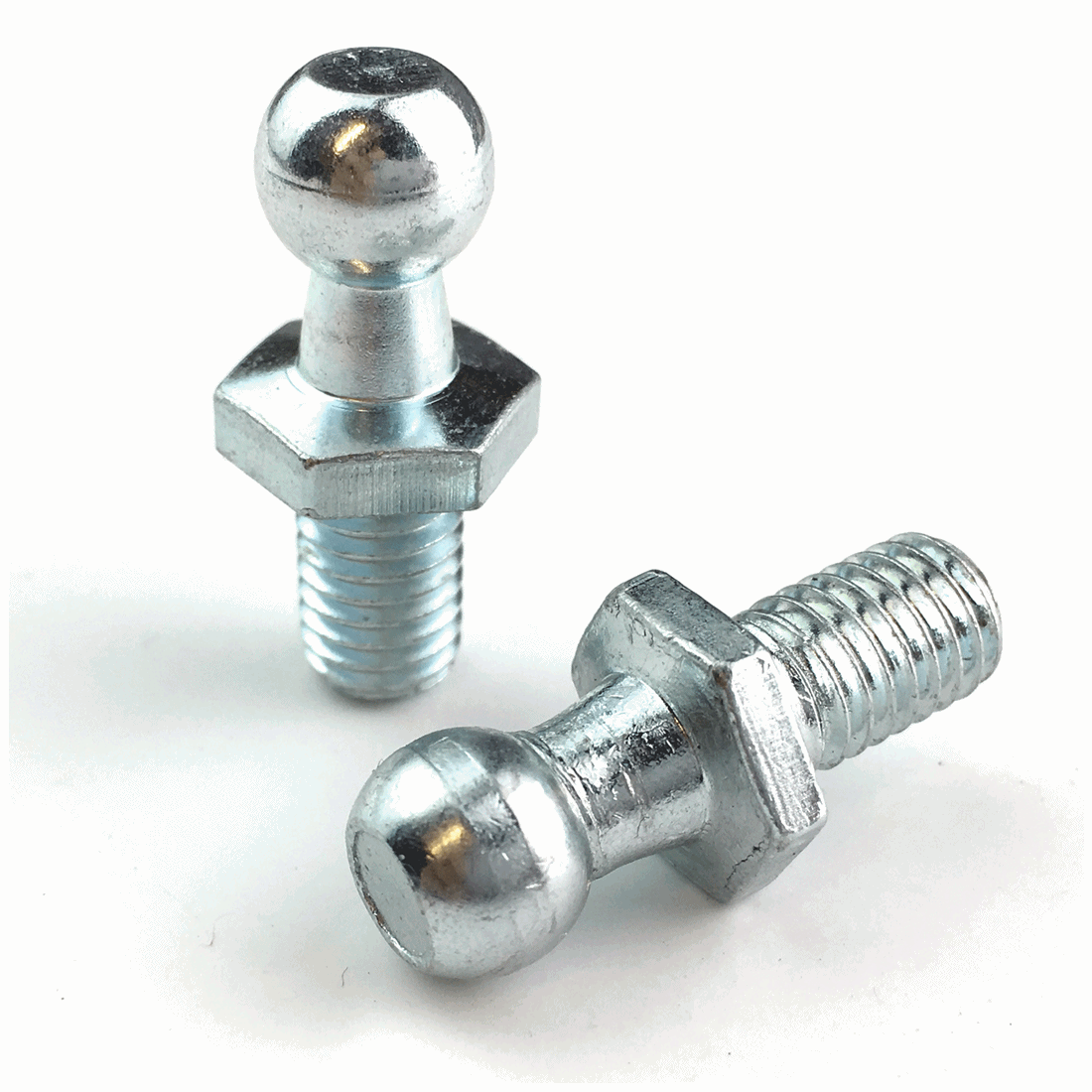 4 x Car Tailgate Boot Gas Strut M8 Thread 10mm Ball Pins Zinc Plated