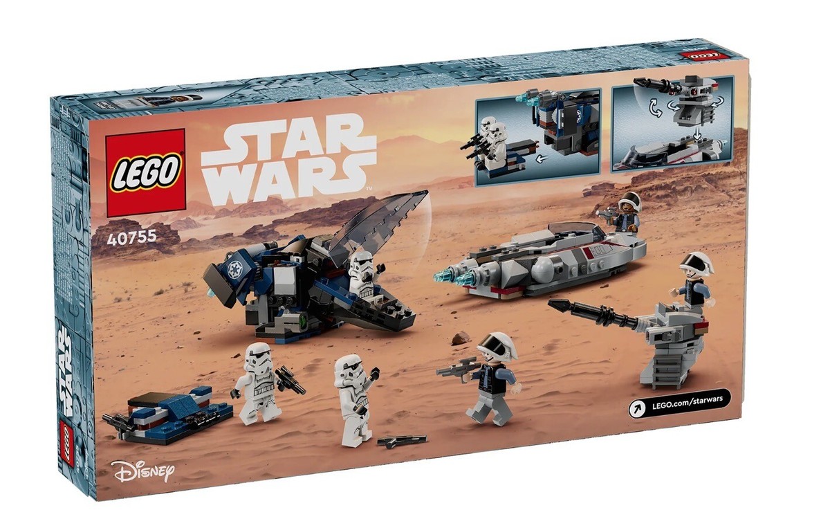 JGR2016 1W 10.5° 初代SpeederEvolution569SR LEGO 40755 STAR WARS Imperial Dropship vs. Rebel Scout