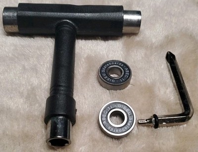 Skateboards T-TOOL ALL-IN-ONE TOOL Skateboard Longboard Black fits in pocket