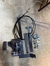 SafeDrive Pro Plus Left Foot Accelerator Brake & Gas Pedal Kit w/ Cables Black