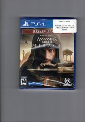 ASSASSIN'S CREED MIRAGE - DELUXE EDITION, PLAYSTATION 4