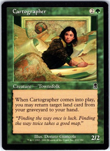 Cartographer #232 Odyssey MTG Common