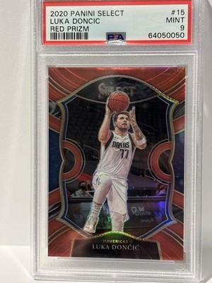 2020 Panini Select Luka Doncic Red Prizm /199 PSA 9!! 🔥🔥