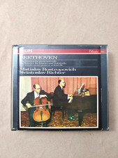 Beethoven Complete Cello Sonatas Rostropovich/Richter Philips 2 Cds W. Germany