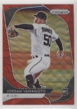 2020 Panini Prizm Tier II Red Wave Prizm 70/99 Jordan Yamamoto #116 0ad