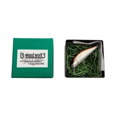 I's Wood Work's Minazuki 50S Minnow Lure Near Mint Boxed 5.9in/15cm