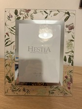 Hestia Photo Picture Frame Wild Flower Print 7x5 inch