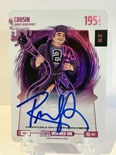 Bo Jackson Battle Arena Griffey #RQA-3 Cousin Hex Auto /10 SSP Randy Quaid