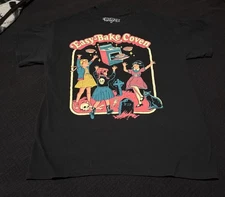 Creepy Co T shirt  "Easy-Bake Coven." Black Size Medium