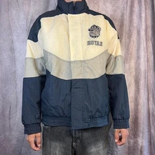 Vintage george town hoyas college apex one puffer jacket 