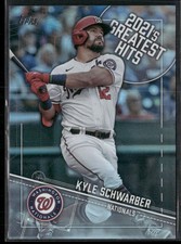 2022 Topps #21GH-18 Kyle Schwarber 2021's Greatest Hits