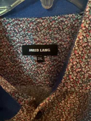Jared Lang XXl Floral Button Up Shirt - Picture 3 of 9