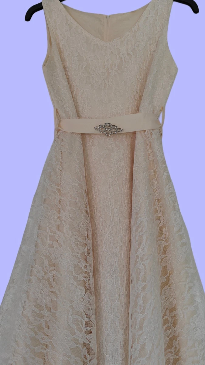 girls gold bridesmaid dresses products for sale | eBay UK