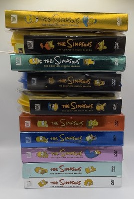 The Simpsons DVD Complete Seasons 1-10 Collector's Edition Limited Edition