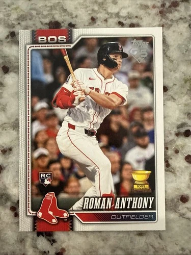 Roman Anthony Base RC 2026 Topps Series 1 All-Star Rookie Cup #189 Red Sox