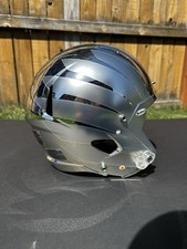 Oregon Ducks Riddell Speed Football Team Issued Full Sz Game Used Helmet Chrome