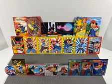 Pokémon Ash Ketchum Lot of Cards and Stickers Ash Ketchum Only Lot of 21