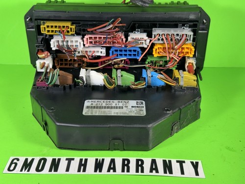 08-14 MERCEDES W204 C300 C350 DELANTERO SAM CAJA DE FUSIBLES BLOQUE MONTAJE 2129008107 OEM - Imagen 3 de 9