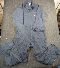 Dickies Coveralls Men 46/48 Blue Cotton Moisture Wicking Heavy Duty Work Utility