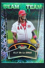 2025 TOPPS STADIUM CLUB BEAM TEAM ELLY DE LA CRUZ #BT-12 CINCINNATI REDS SSP