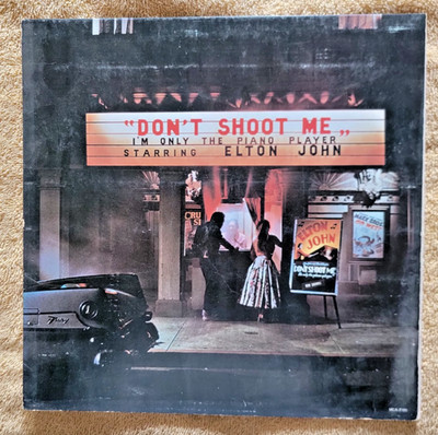 Elton John   Don't Shoot Me I'm Only The Piano Player 1973 r MCA 2100 LP EX