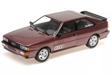 MINICHAMPS Audi Quattro 1980 1/18 Brown Metallic Diecast Car Model