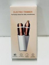 Rechargeable Electric Trimmer Full Body Shaver Hair Remover USB Champagne Gold