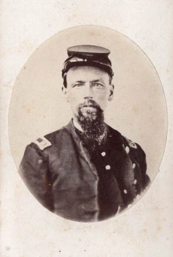 CAPTAIN JOSEPH J WOODRUFF 39TH ILLINOIS KIA MORRIS ISLAND CIVIL WAR LOOK !