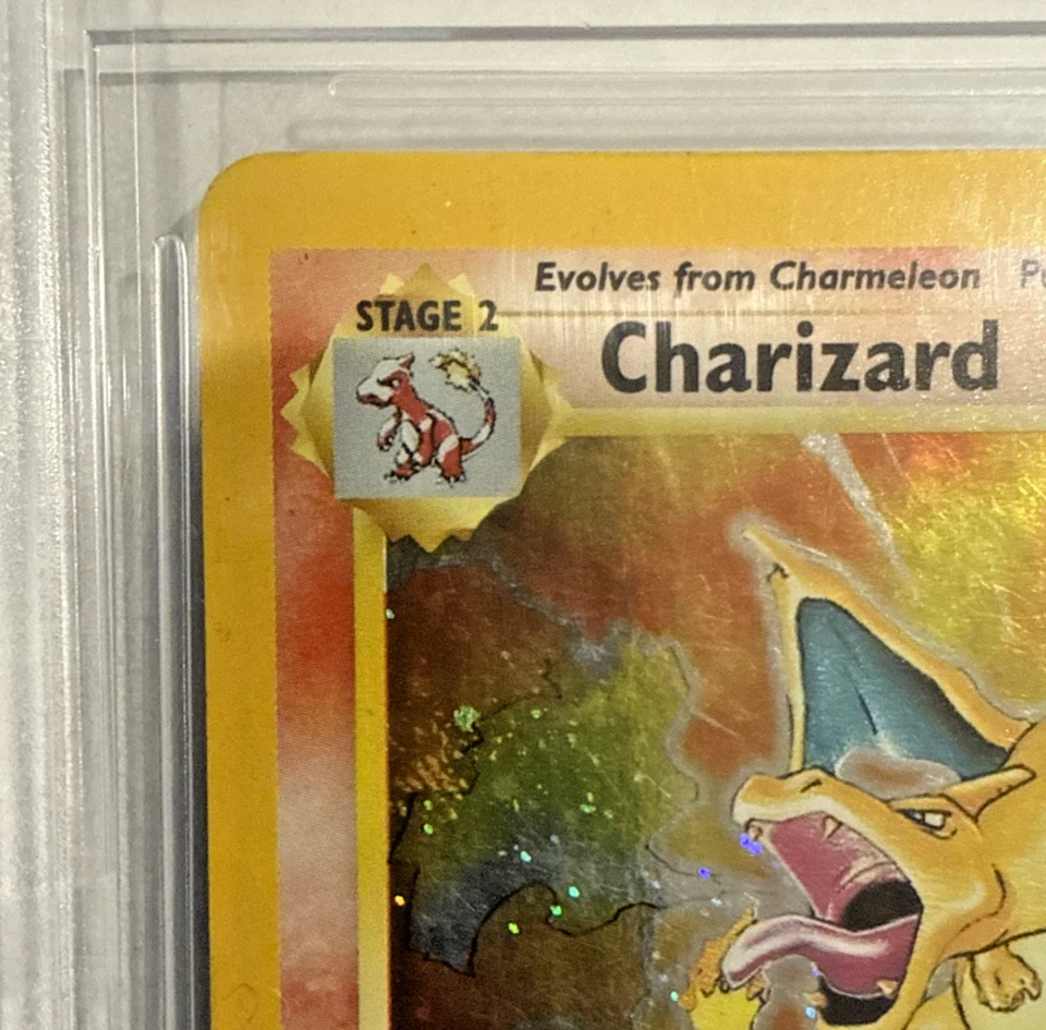 BGS 4.5 2000 Charizard 004/130 Base Set 2 Holo - Image 4 of 4