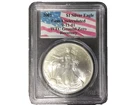 2001 $1 Silver Eagle – WTC Ground Zero Recovery – 9‑11‑01 – Certified Authentic