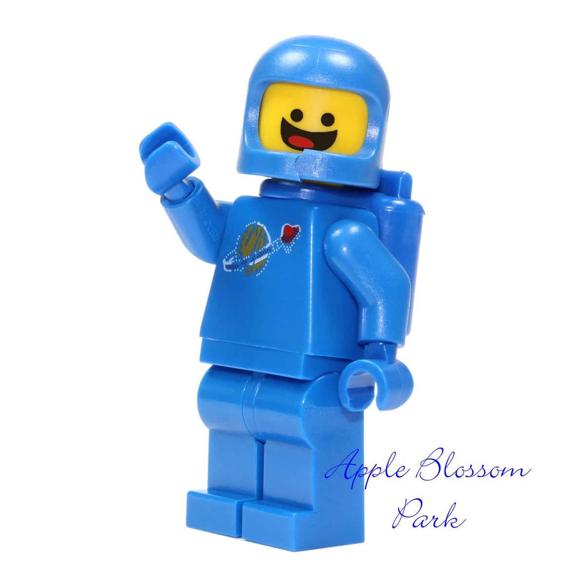 New Authentic Benny Minifigure Lego Movie Blue Space Minifig 70810 70816 |