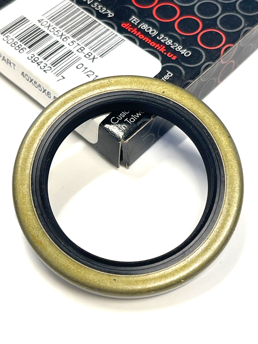 TCM 40X55X6.5TB-BX NBR (Buna Rubber)/Carbon Steel Oil Seal TCM 40X55X6.5TB-BX NBR (Buna Rubber)/Carbon Steel Oil Seal