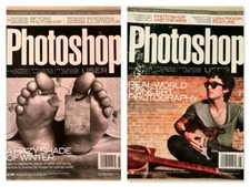 2 Photoshop User Magazine March  April/May 2011, covers worn, inside perfect 
