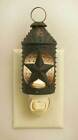 Metal Paul Revere Night Light Rustic Farmhouse Antique Primitive Home Decor