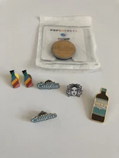 Califia Farms Company Lapel Pins - Oat Milk Creamer Badge Pins