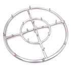 Stanbroil 18" Round Fire Pit Burner Ring 304 Stainless Steel for Propane