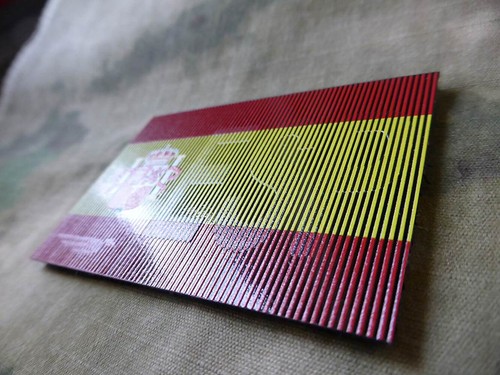 SPAEHER - IR Distintivo Nazionalità Spagna - Patch IR/Infrarossi con Scritta ESP - Foto 5 di 9