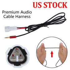US Audio MP3 Cable Wire Wiring Harness Adapter For 2009-20 Kawasaki Vulcan 1700