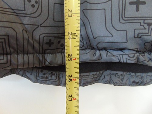 NEW ThereAbouts Charcoal Gamer Jacket Big Kids Size XL 18 - 20 Puffer Jacket - Picture 7 of 11