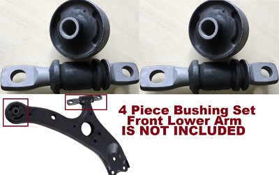 MPP228 4pc Bushing Set Fits 2011 - 2020 Toyota Sienna Front Lower Control ARM