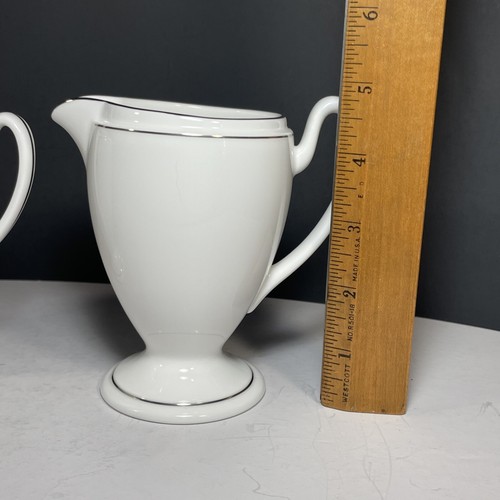 Waterford KILBARRY PLATINUM Sugar & Creamer Bone China Discontinued Pattern - Picture 16 of 16