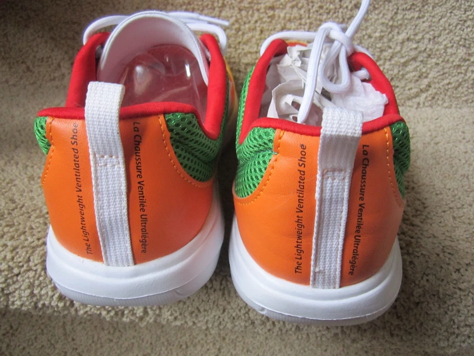 GLAGLA Paris Classic Tutti Frutti Sneakers Unisex Size Womens 9.5 Men's 7 NWOB - Image 2 of 4