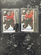 2021-22 Upper Deck Arvid Soderblom Young Guns Rookie #722 Lot Of 2