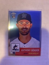 2022 Topps Chrome Platinum #308 Anthony Bender RC - Miami Marlins
