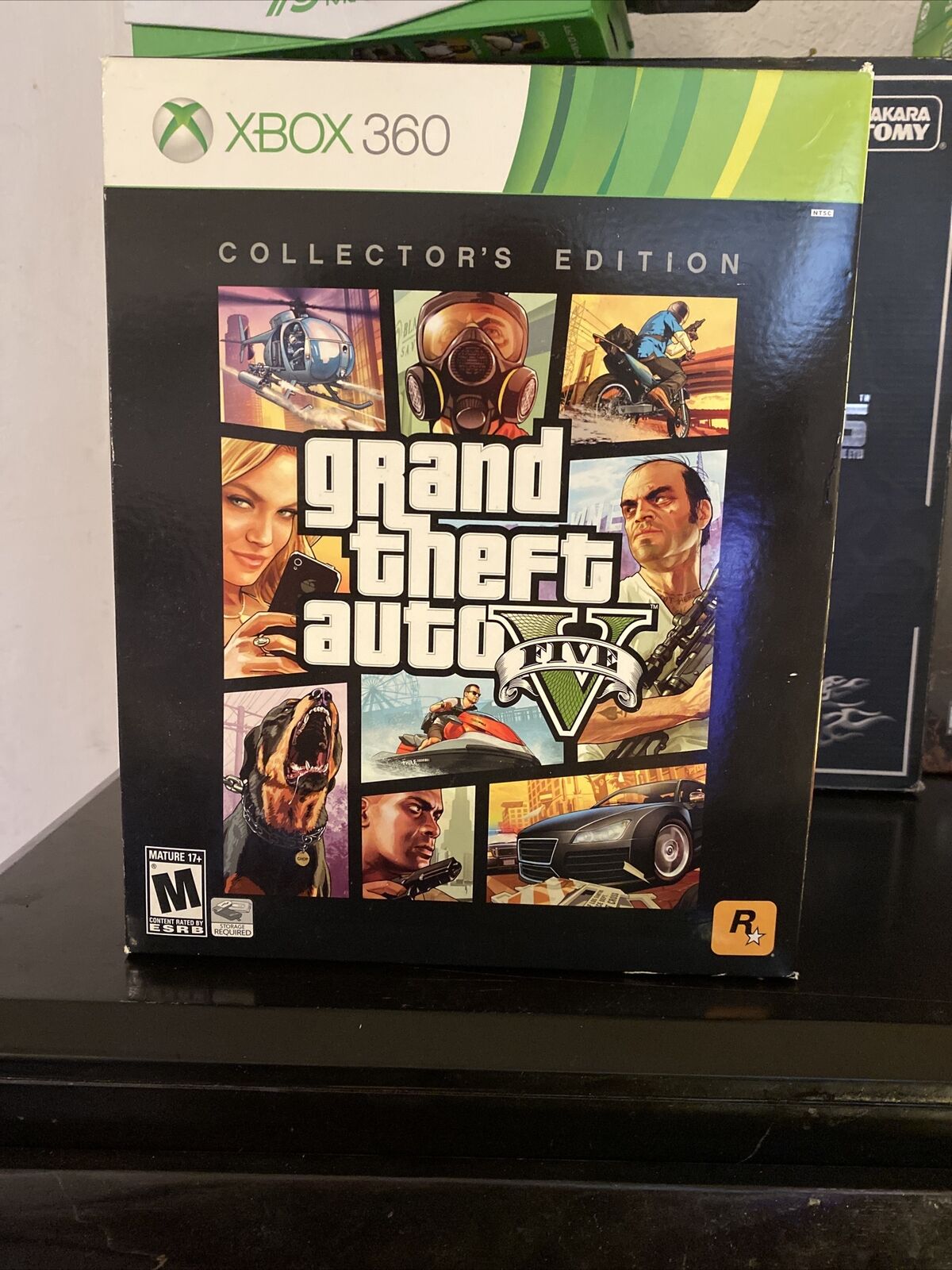 Grand Theft Auto V 5 FIVE XBOX 360 FIRST PRINT US EDITION NEW FACTORY SEALED