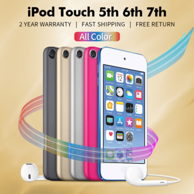 New Apple iPod Touch 5th 6th 7th gen 16/32/64/128 All Colors Sealed Box lot 