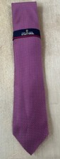Men  s Stafford Culture One Size Pink Necktie NWT